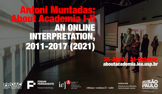 Antoni Muntadas: About Academia I-II, an Online Interpretation, 2011-2017 (2021)