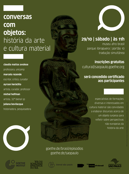 Conversas com objetos no museu Afro Brasil