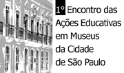 Logo - 1o Encontro das Ações Educativas em Museus da Cidade de São Paulo