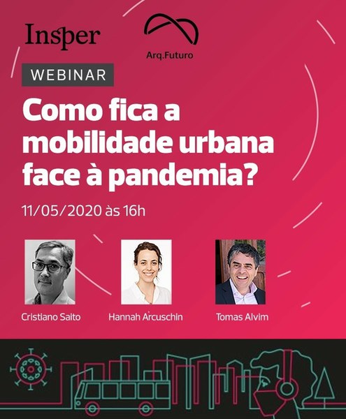 Convite Webinar | Como fica a mobilidade urbana face a pandemia?