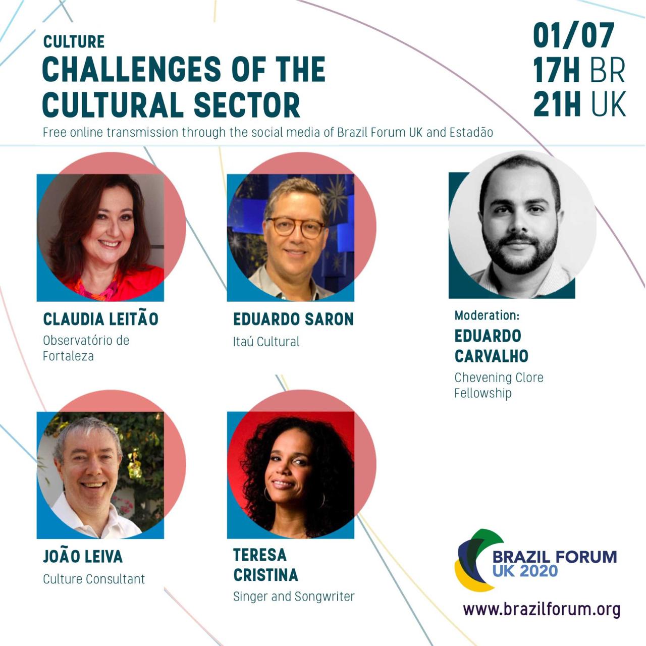  Desafios da Cultura - Brazil Forum UK 2020 - 1/07/2020