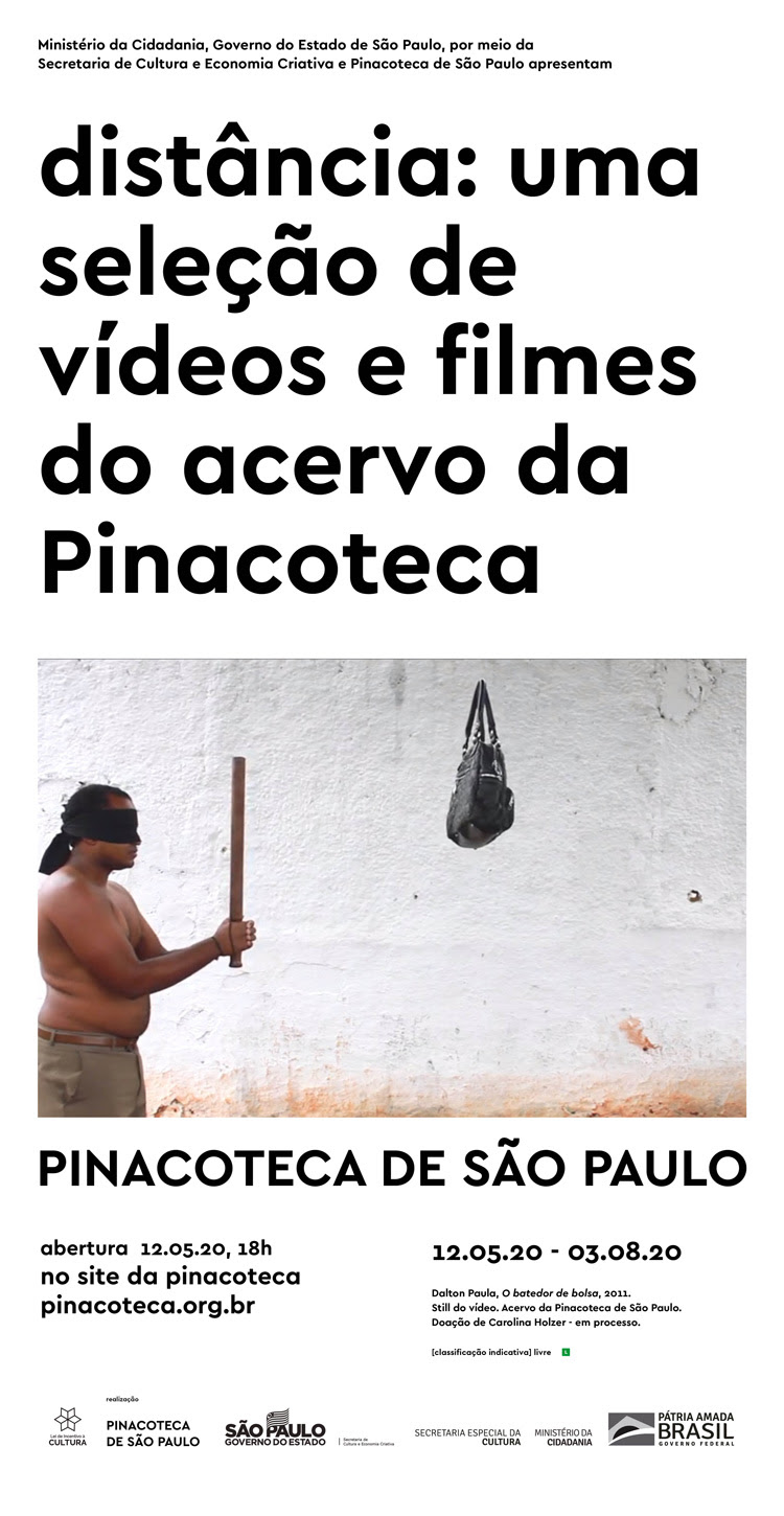 distância: uma seleção de vídeos e filmes do acervo da Pinacoteca