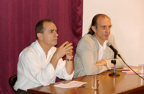 Nelson Brissac e Martin Grossmann