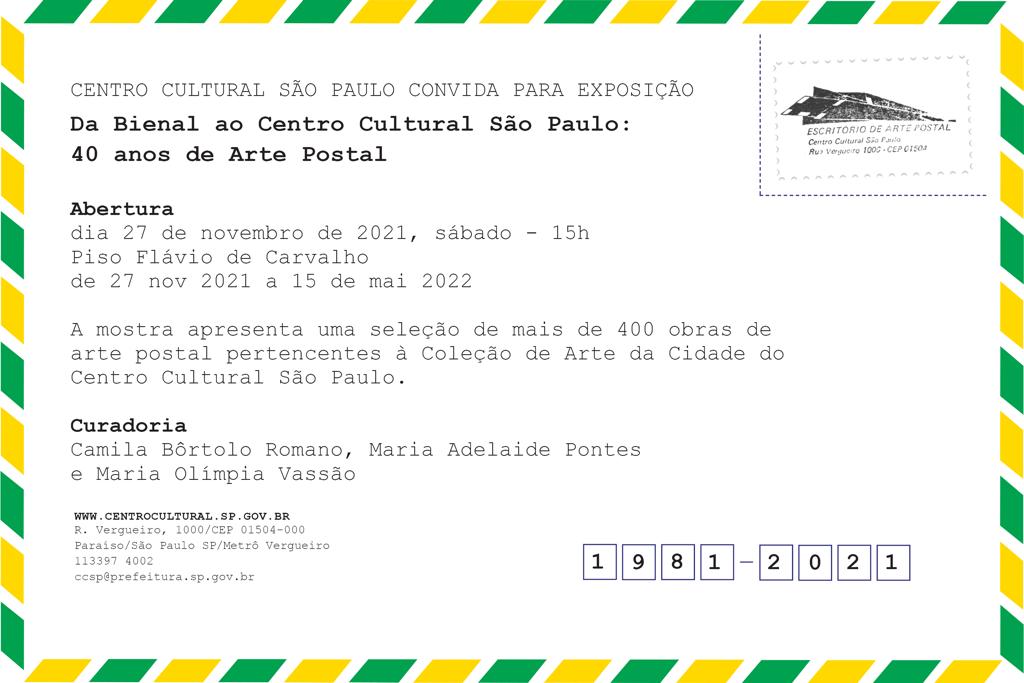 Exposição Da Bienal ao Centro Cultural São Paulo