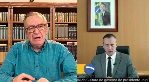 Olavo de Carvalho diz que Roberto Alvim parece maluco por publicação de vídeo nazista