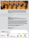 Quarta-feira, às 15h - Museu Fórum - Democracia direta, engajamento e subjetividades