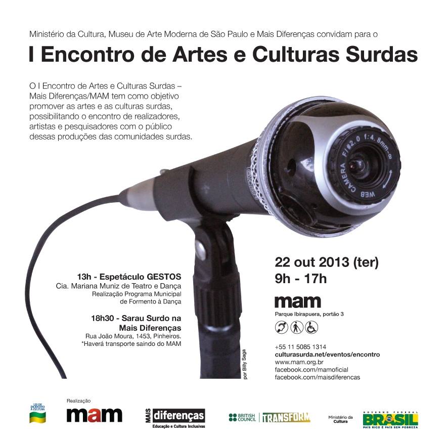 I Encontro de Artes e Culturas Surdas - MAM-SP