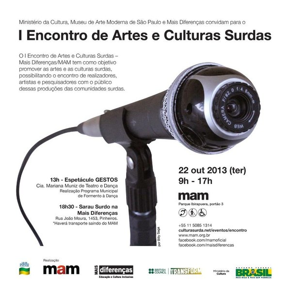 I Encontro de Artes e Culturas Surdas - MAM-SP