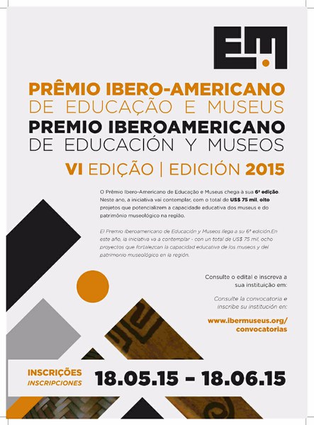 Prêmio Ibero-Americano de Educação e Museus: VI edição