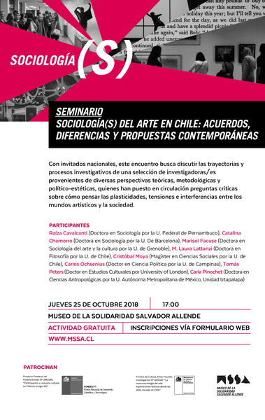 25/10. Seminario de sociología(s) del arte en Chile