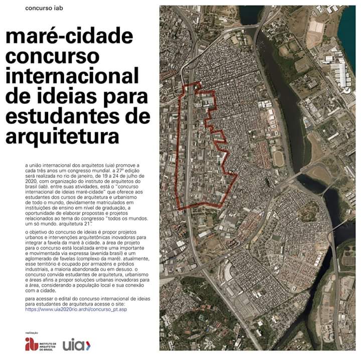 Maré-Cidade Concurso Internacional de Ideias para Estudantes de Arquitetura