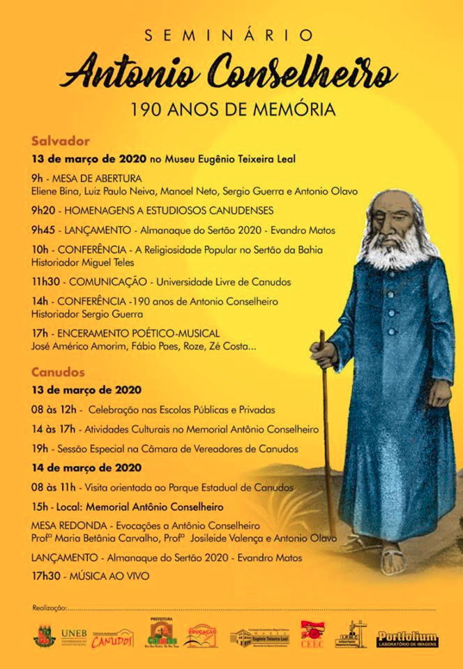  Seminário Antônio Conselheiro - 190 anos de Memória.