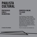 Conversa Paulista Cultural: protocolos para reabertura
