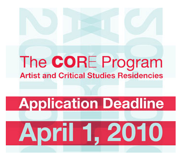 The Core Program: Artist and Critical Studies Residencies