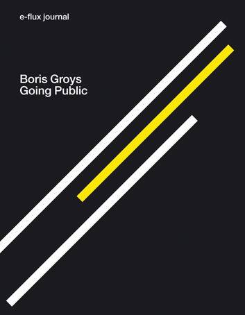 Boris Groys' Going Public