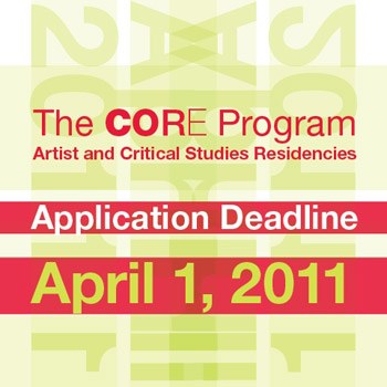 Call for applications - The Core Program: Artist and Critical Studies Residencies