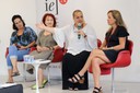 Valéria de Mendonça, Eugênia Gorini Esmeraldo, Ana Helena Curti e Vitória Arruda 