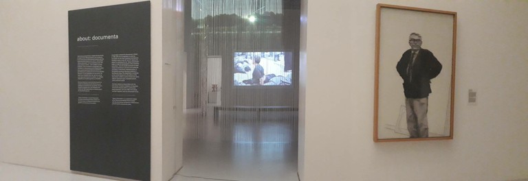 Vista da exposição 'about documenta' (2019)