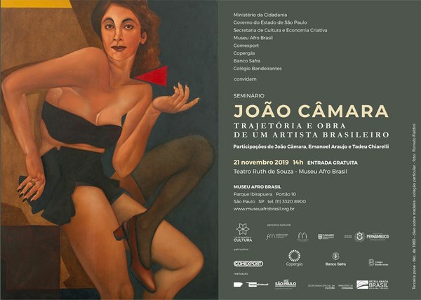 Transmissão AO VIVO: Encontro com João Câmara: Trajetória e Obra de um Artista Brasileiro - 21/11