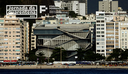 MIS-RJ em obras desde 2010, deveria ter sido concluído ainda em 2012, mas continua em obras. Foto: Antonio Scorza/O Globo (2020)