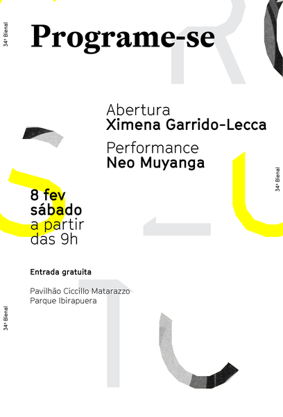 DIVULGADA A PROGRAMAÇÃO DA 34ª BIENAL COM 25 INSTITUIÇÕES PARCEIRAS EM SÃO PAULO