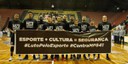Atletas do basquete alvinegro protestaram contra a MP 841