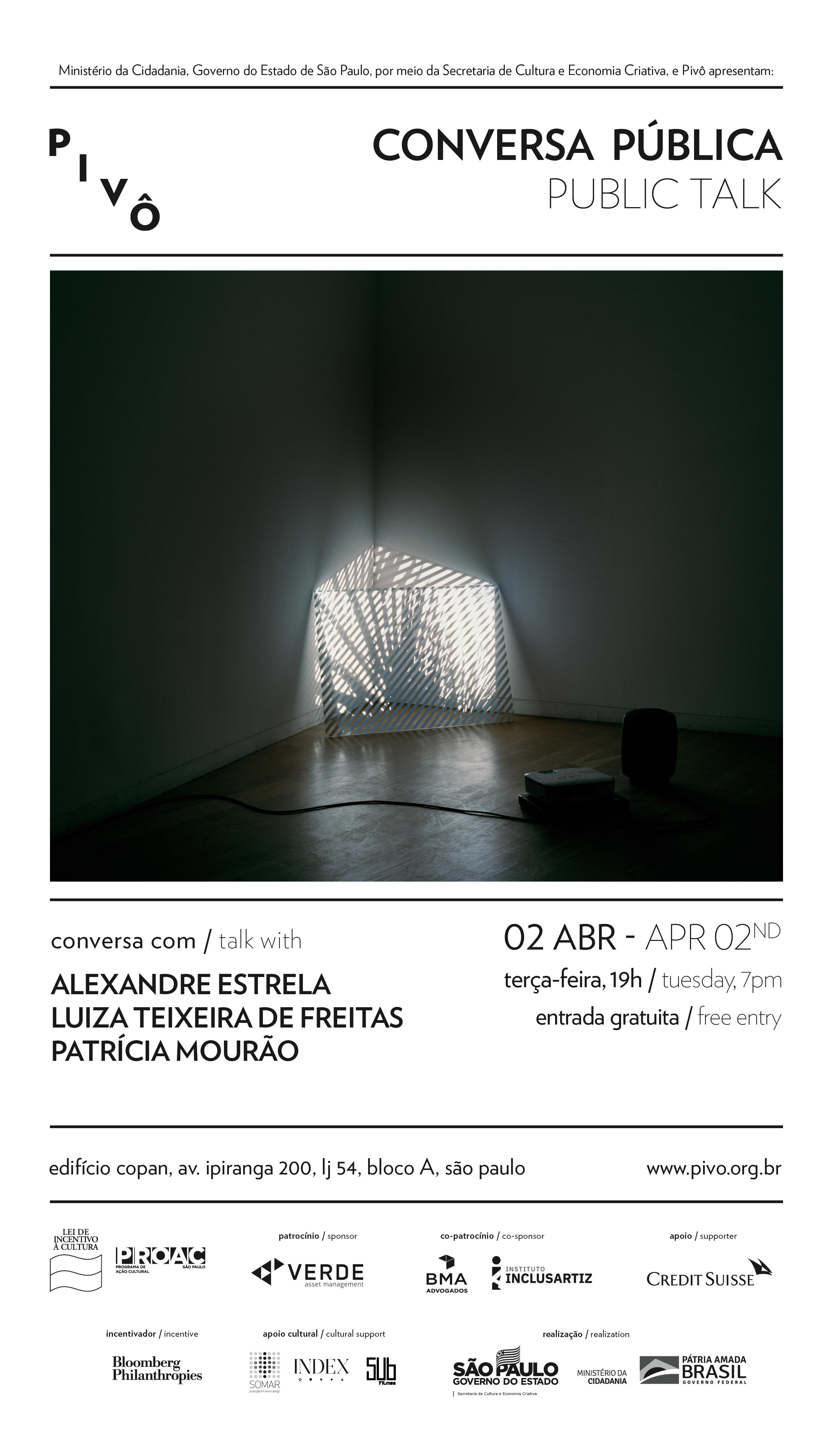 02/04 Conversa aberta com Alexandre Estrela - PIVÔ