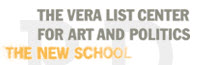 Conference: The Vera List Center presents Comradely Objects