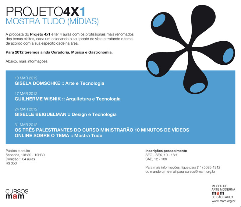 MAM SP PROJETO 4 X 1
