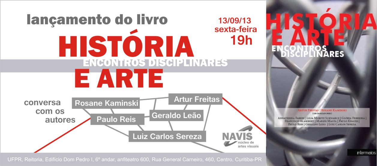 Lançamento do livro História e arte: encontros disciplinares
