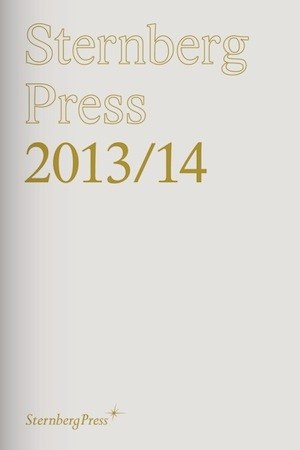 Sternberg Press fall titles and events