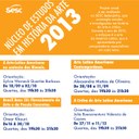 Seminário sobre crítica de arte no SESC Belenzinho de São Paulo