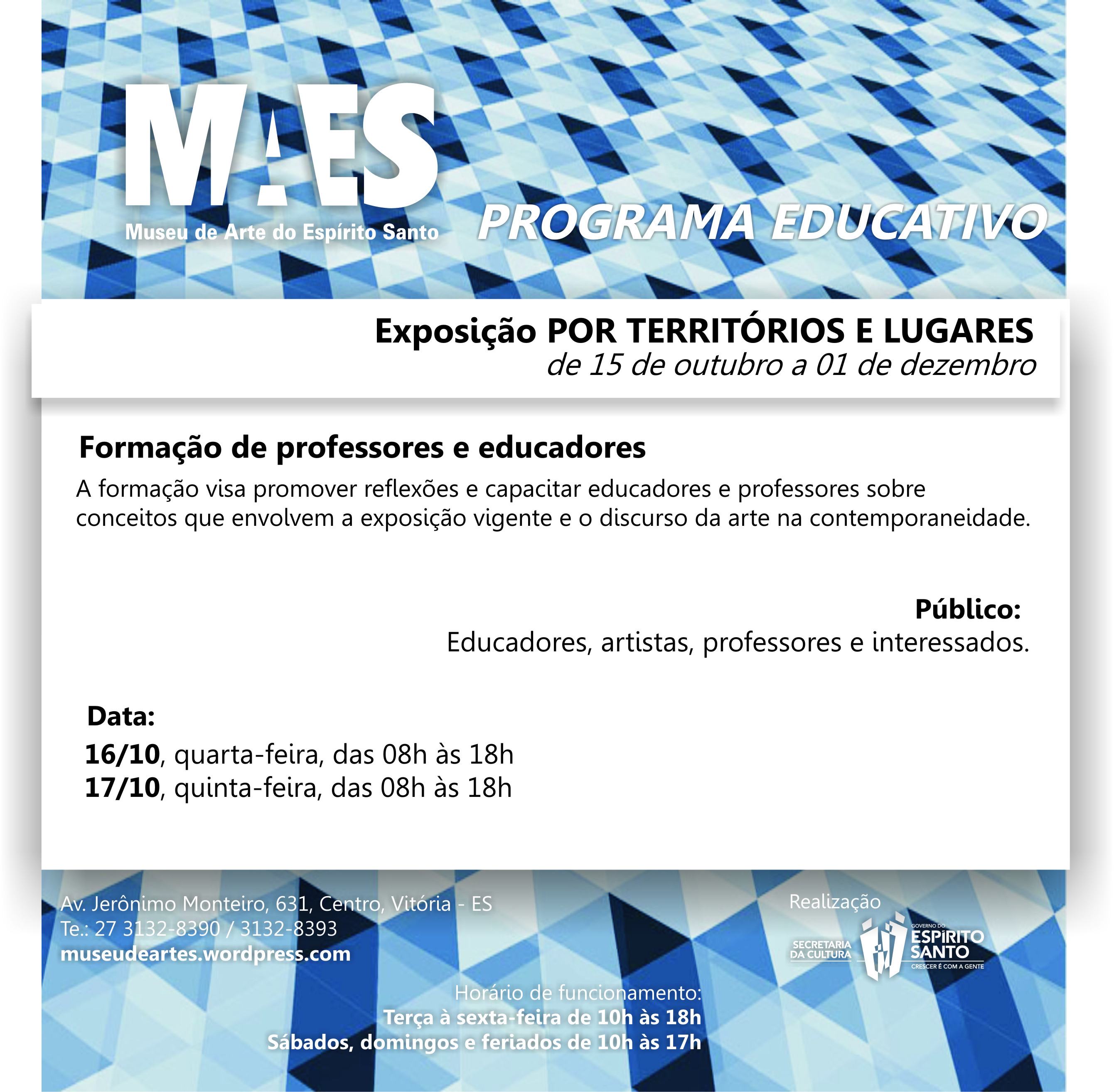 MAES Formação de Professores e Educadores