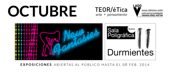 TEOR/éTica | Programación Octubre