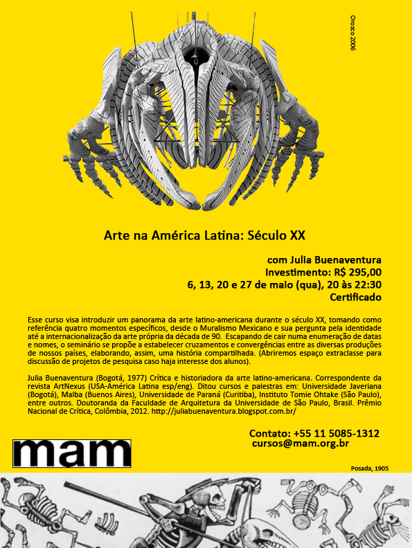 Curso no Museu de Arte Moderna de São Paulo: Arte na América Latina: Século XX 