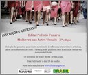 INSCRIÇÕES ABERTAS - Prêmio Funarte Mulheres nas Artes Visuais
