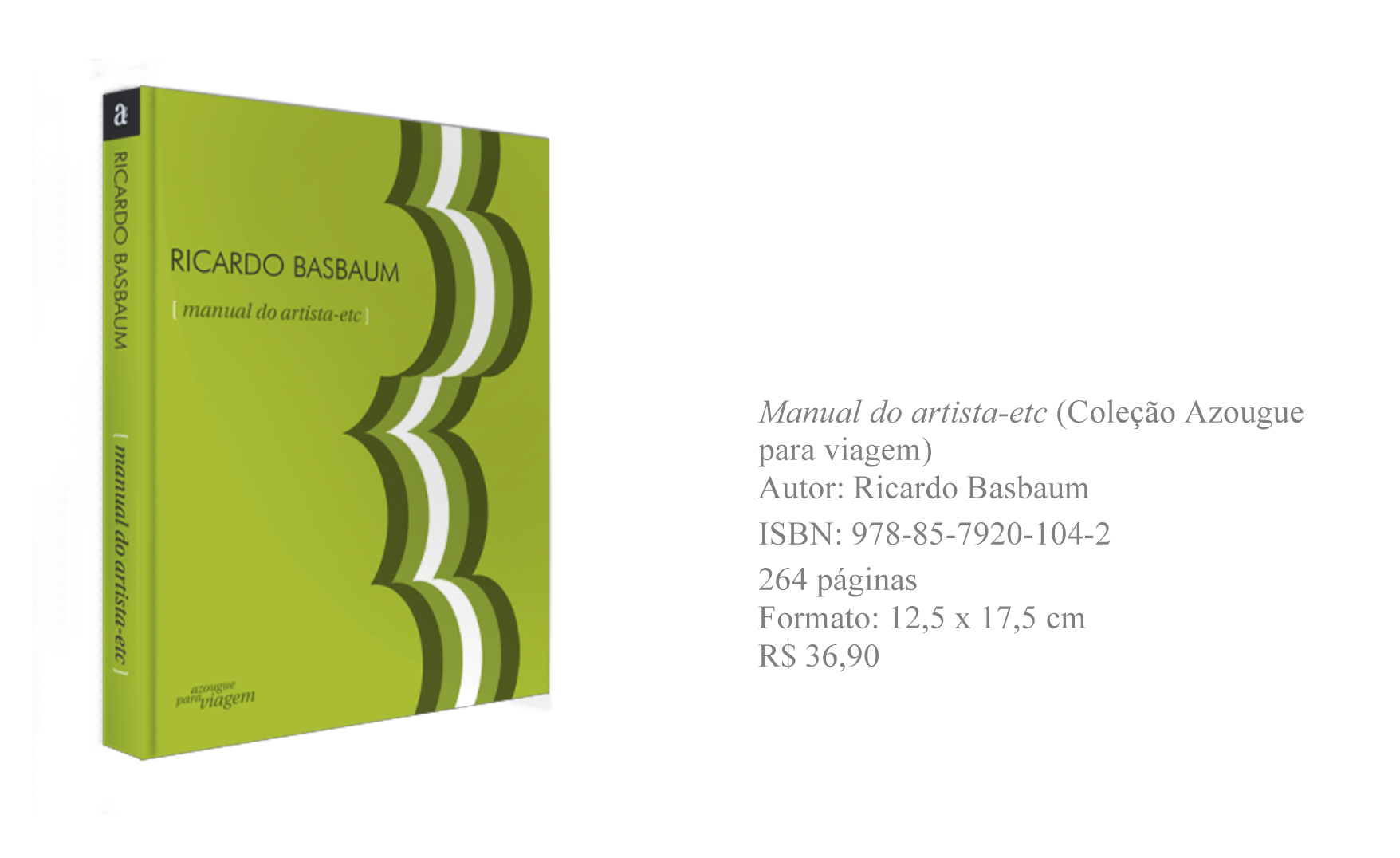 Lançamento: Manual do artista-etc
