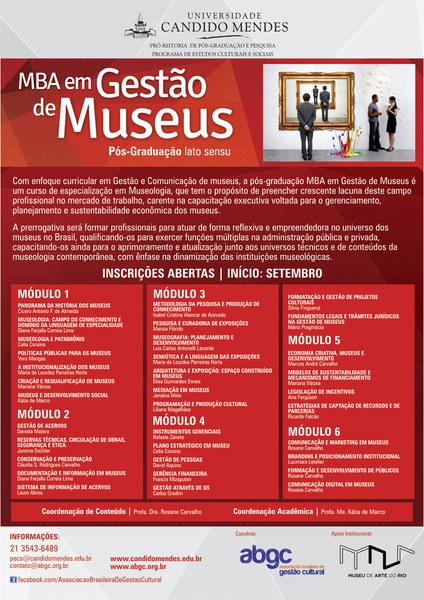 MBA em Gestão de Museus