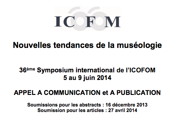 Simpósio do ICOFOM 2014 - inscrições abertas