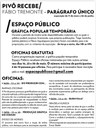 Pivô: Oficinas Gratuitas integram a exposição “Parágrafo Único” de Fábio Tremonte