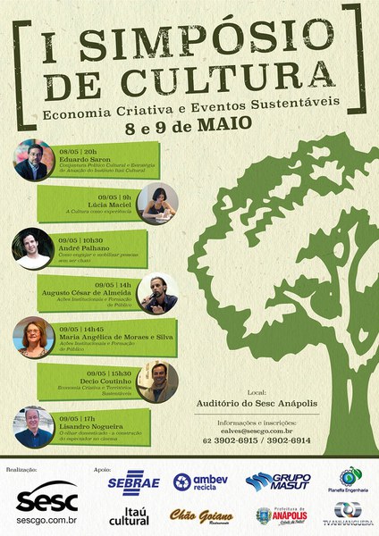 Simpósio de Cultura acontece durante Semana de Meio Ambiente 