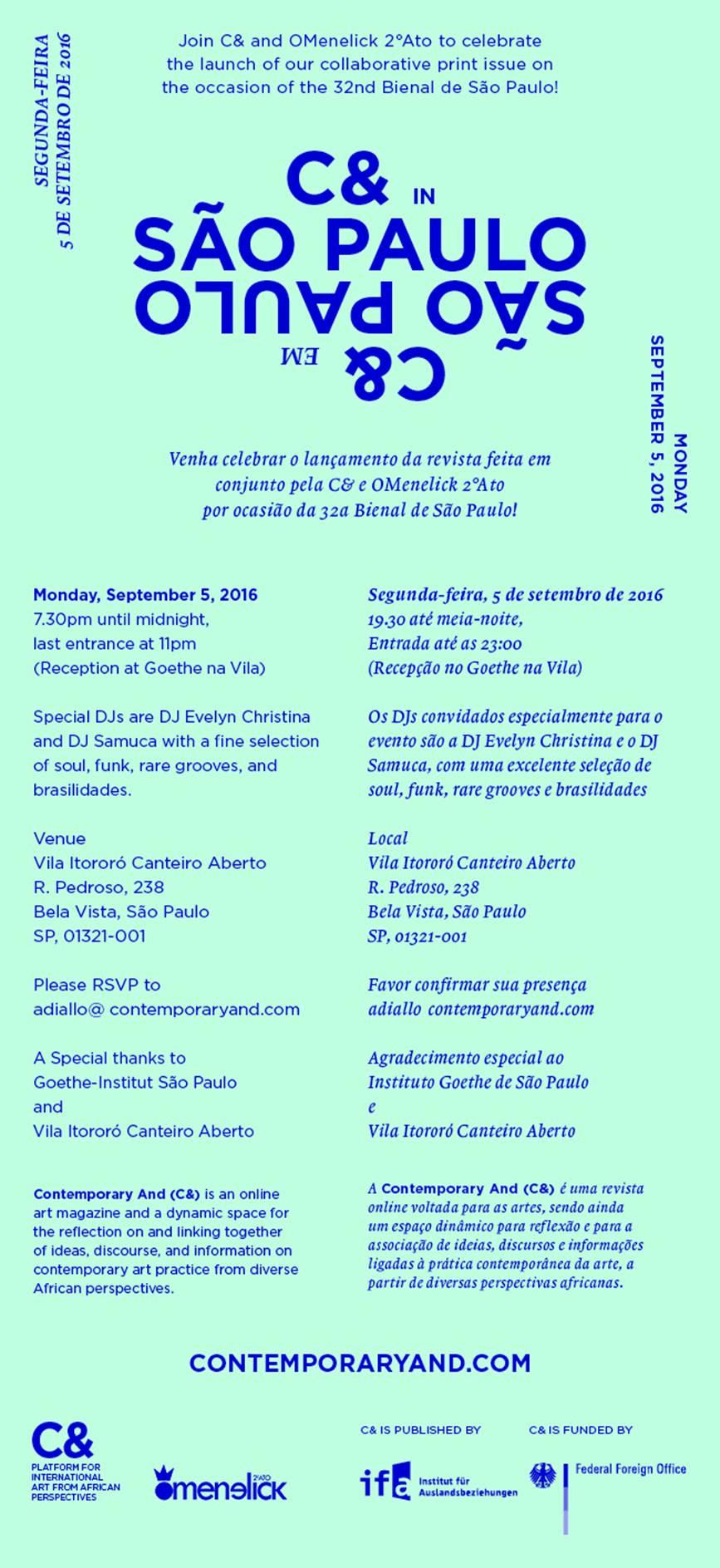 Lançamento da revista Contemporary &