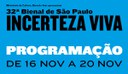  32ª Bienal de São Paulo: Programação (16/11 a 20/11)