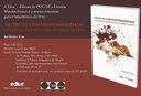 Livro: Valor de Contemporaneidade: Conservação e restauro de obras de arte