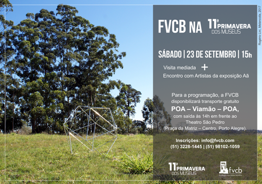 FVCB na 11ª Primavera dos Museus | Sábado | 23 de Setembro