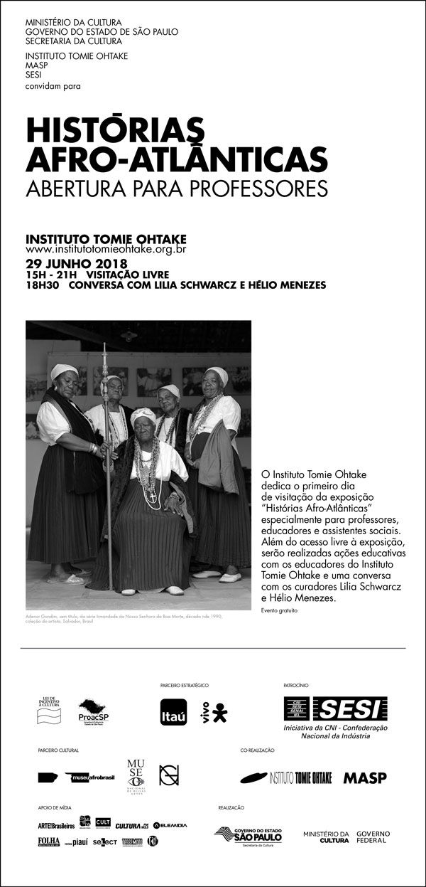  Convite | Abertura para professores Instituto Tomie Ohtake