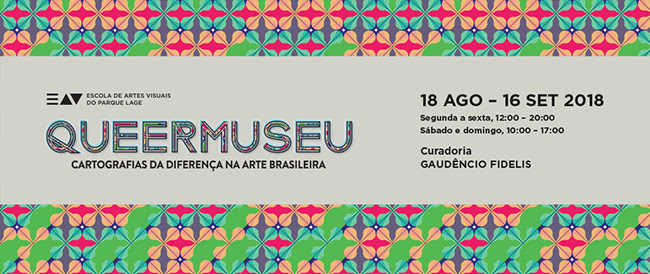 Queermuseu no Parque Lage - 18 de agosto a 16 de setembro