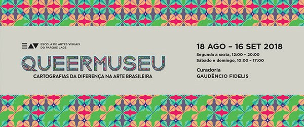 Queermuseu no Parque Lage - 18 de agosto a 16 de setembro