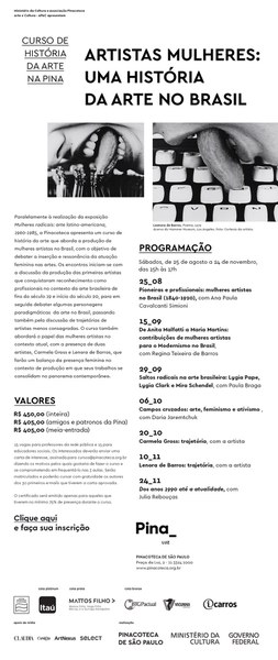 Curso: Artistas mulheres: uma história da arte no Brasil