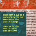 Performance: Onde Está o que se o que está em por quê?  - 02/02 às 19h30 - SESC BELENZINHO